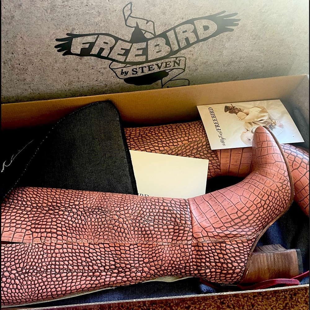 Freebies knee high boots.  New, never been worn